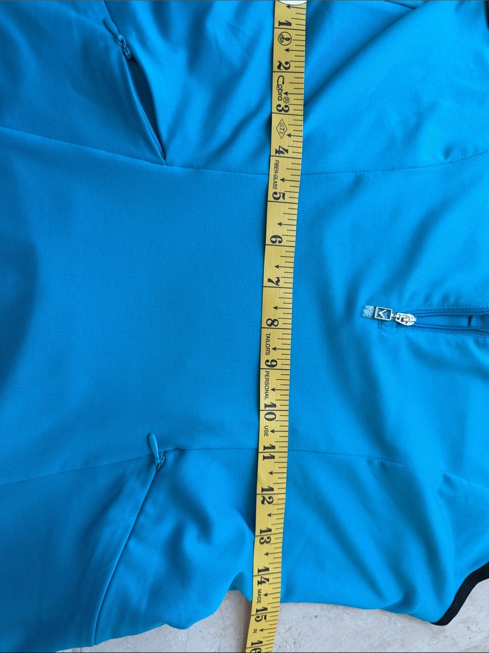 Callaway Turquoise Sleeveless Zip Tennis 🎾,Golf Polo Dress Black Trim size S-P - Picture 14 of 16